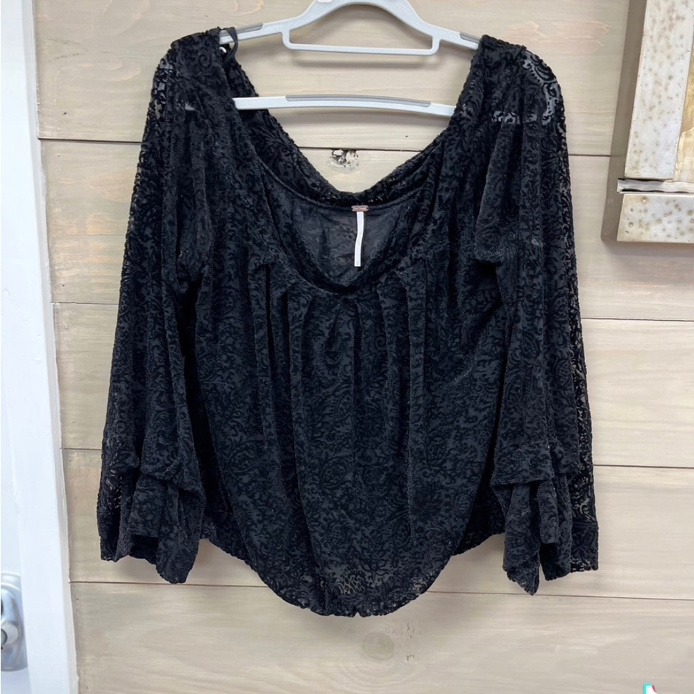 Free People black crop